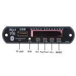 پخش کننده MP3 PLAYER پنلی بلوتوثی 5V اکولایزردار مدل V20 - تصویر 4